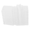 100 Packs Wax Melt Clamshell Molds Containers Clear Empty Plastic