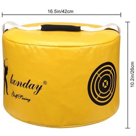 TuhooMall Hitting Bag Golf Impact Power Smash Bag Swing Training Aids Waterproof Durable (Yellow)