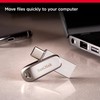 SanDisk 1TB Ultra Dual Drive Luxe USB Type-C - Up