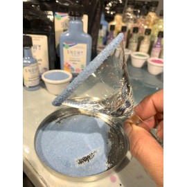 Snowy River Blue Cocktail Salt - Naturally Colored Margarita Salt, Margarita Rimmer, Beverage Rimmer, Cocktail Rimming Salt, Decorative Salt, Kosher (1lb Bag)