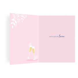 Luxury Beautiful Contemporary Birthday Card Special Friend - 8 x 6 inches - Koko Designs, K70060