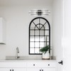 Ondersley Modern Wall Sconce Titanium Black Metal with Clear Class
