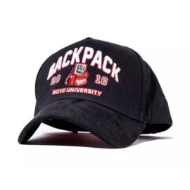 GALLO FINO X BACKPACKBOYZ COLLAB BLACK SNAPBACK HAT GFPACKUNIVERSITY