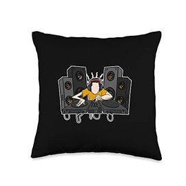 Beat Maker And Music Producers Apparel For All Beat Maket Music Producer Throw Pillow, 16x16, Multicolor