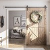 SMARTSTANDARD 8.2 FT Barn Door Hardware Kit -Sliding Barn Door