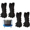 Trampoline Accessories, 4PCS 15FT Trampoline Net Cords, Replacement Tie Downs