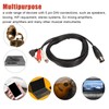 DIN 5Pin Male to 2 RCA Female and 3.5mm Cable