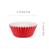 Red-Foil Cupcake Liners Standard Baking Cupscake For Wedding Baby shower