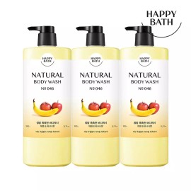 Happy Bath 해피바스 바디워시 900g 3개 (정말촉촉한/정말순한 옵션선택) [01 정말 촉촉한 바디워시 3개] Happy Bath Body Wash 900g 3-pack (Really Moisturizing/Really Mild Option Selection) [01 Really Moisturizing Body Wash 3-pack]