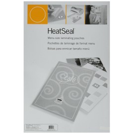 Swingline GBC Laminating Sheets, Thermal Laminating Speed Pouches, Menu Size, 5 Mil, HeatSeal UltraClear, 100 Pack (3200598)