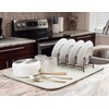 S&T INC. Dish Drying Mat XL, Highly Absorbent Microfiber Kitchen