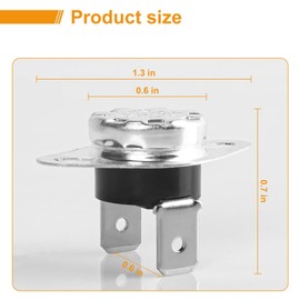 31091 Limit Switch 190℉ for Atwood/Hydro Flame/Dometic Rv Furnace Heater High Temperature Limit Switch