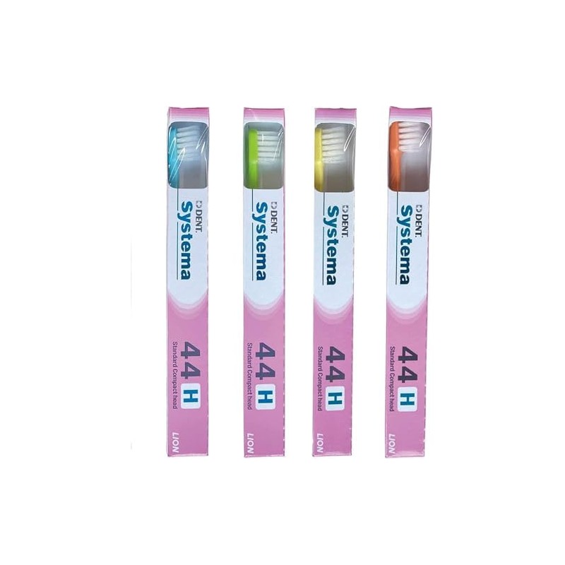 DENT.EX Systema Toothbruth, Set of 4, Assorted