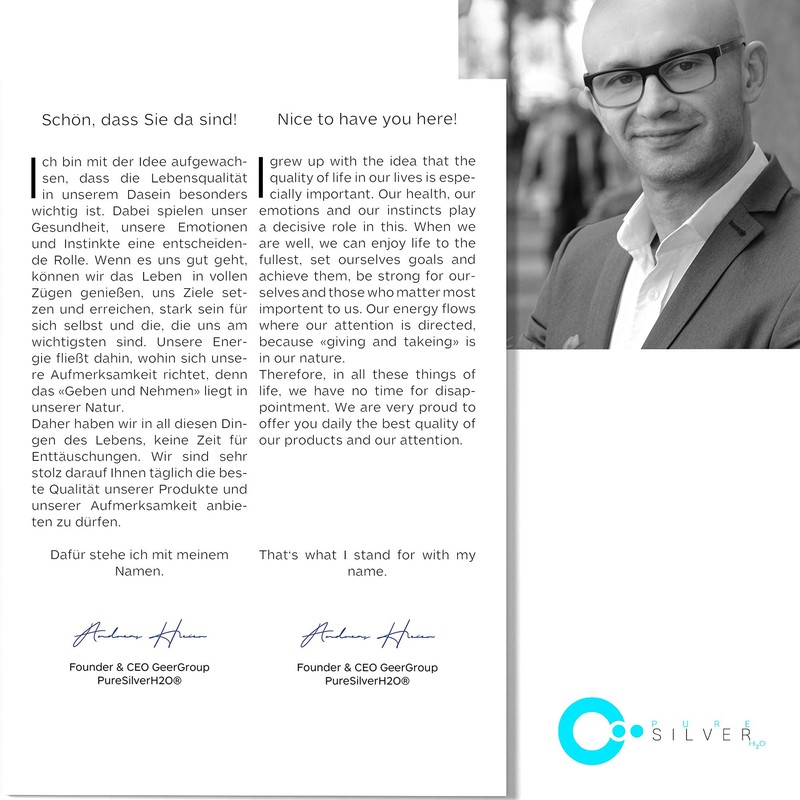 Colloidal Silver 200 ml 50PPM 2 x 100 ml Bottles