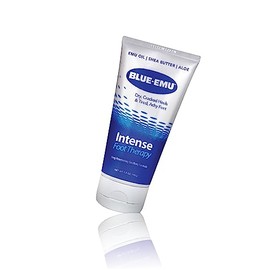 BLUE-EMU Crema intensiva para terapia de pies para piel seca y pies cansados - 5oz