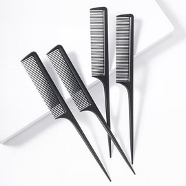 SellerHub Hair comb parting salon cutting comb portable straight hairbrush (S36128993) / 머리빗 가르마 미용실 커트빗 휴대용 헤어브러시 일자 (S36128993)