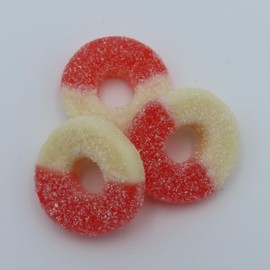 Beulah's Gummy Watermelon Rings, 4.5 Pound Package, 270 Pieces of Candy