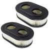 Set of 2 Air Filter Lawn Mower Replacement Parts Engine