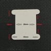 Embroidery Thread Bobbins Cardboard Cross Stitch Bobbins (100)