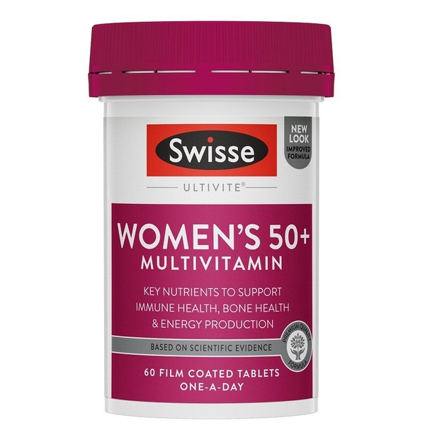 Swisse Ultivite Women's 50+ Multivitamin Tab X 60