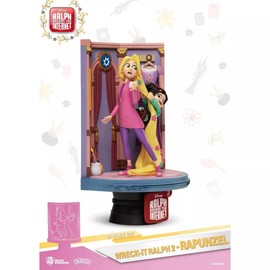 Beast Kingdom Wreck-It Ralph 2: Rapunzel Ds-027 D-Stage Series Statue, Multicolor