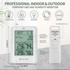 DAYTITOR Indoor Outdoor Thermometer Wireless Digital Hygrometer,High Precision Temperature Humidity
