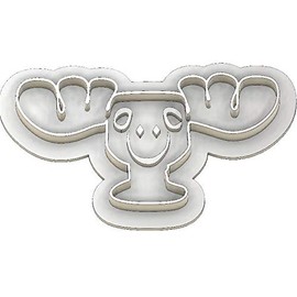 3D Printed Cookie Cutter Inspired by the National Lampoons Christmas Moose Mug