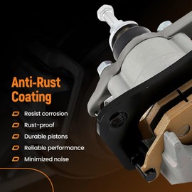 maXpeedingrods 43080-0145 Rear Left Right Brake Calipers & Pads Fit for Kawasaki Mule PRO-DX/PRO-DXT KAF1000/PRO-FX KAF820 2016-2023, PRO-FXR KAF820 PRO-FXT