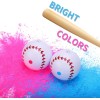 Unbranded Gender Reveal Baseball 2 BLUE PINK Powder Ball Pre-Filled