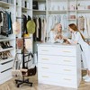 Jitnetiy Retail Display Spinning Display Stand 4 Tier Display Rack