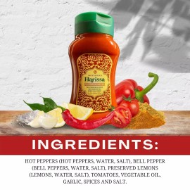 Mustapha`s Mustapha’s Harissa Hot Sauce Squeeze Bottle 11.64 oz