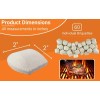 Mr. Bar-B-Q Ceramic Gas Grill Self Cleaning Briquettes Ceramic Grill