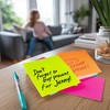 600 x Peel Off Sticky Notes 76x76mm 6 Pads of
