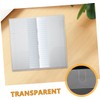 Protectora De Libro De Pvc Transparente Tapa Compatible Agendas Hoboweeks