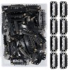 50 Clips Cucas Para Extensiones De Cabello y Pelucas 32mm