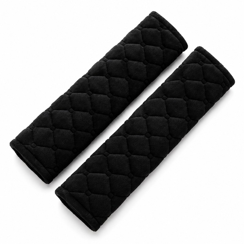 Plush Seat Belt Shoulder Pads for Car Travel – Soft
