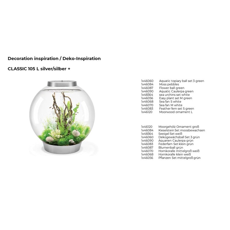 biOrb Sea urchin Set white