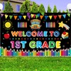 Welcome to 1st Grade Banner, Large Size First Day of