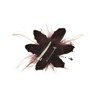 Zac's Alter Ego Fur, Feathers & Sequins Fascinator/Flower on Clip
