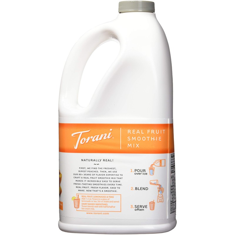 Torani Real Fruit Smoothie Peach Mix