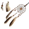 Dreamcatcher Canada Small 1 Piece with Feather Shells Car Pendant