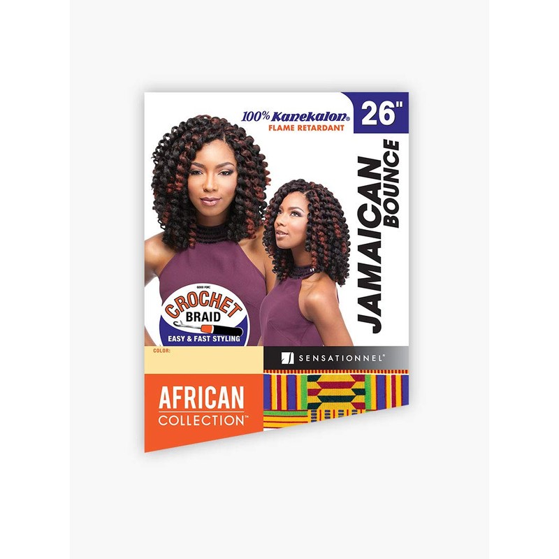 4 Packs Deal!!! JAMAICAN BOUNCE 26" (1B Off Black) -
