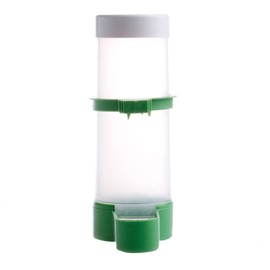BOGEEL Bird Waterer Parrot Feeders Automatic Water Food Dispenser for Cockatiel Conure Lovebird 150ml Capacity