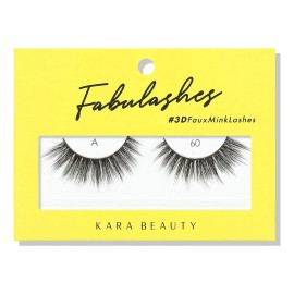 Kara Beauty Fabulashes Pestañas Postizas De Visón Sintético