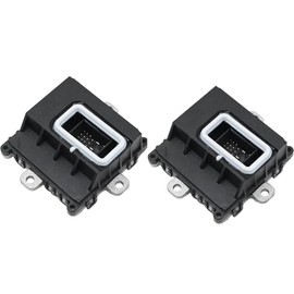 Flydida Paar Xenon Lichtsteuergerät Scheinwerfer Steuermodul Ersatz für 5er E60 E61 7er E65 3er E46 E90 E91 63127189312 63127930650