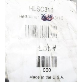 Unbranded 3/16 Inch sew Foam for auto upholstery seats with backing  (by the yard )