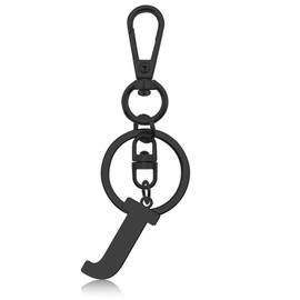 Initial Letter Keychain for Handbag Wallet Purses Backpack Monogram Letter Keychain Letter J Alphabet Keyring Metal Letter Key Ring for Friends Colleague Stainless Steel Letter Pendant Car Keyring