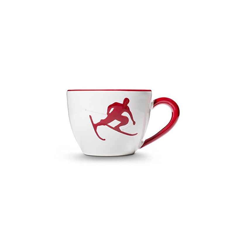GMUNDNER KERAMIK Tea Cup Maxima Capacity: 0.4 Litres Ruby Red