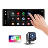 VSYSTO Car Stereo Wireless Carplay and Android Auto, 10.26" Touchscreen