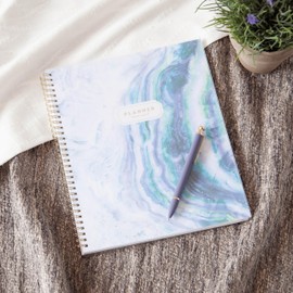 Blue Sky 2024-2025 Academic Year Weekly and Monthly Planner, Organize Schedule, For High School Students, Gemma, 8.5" x 11"